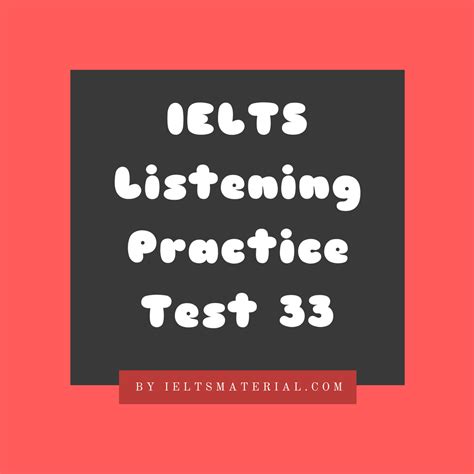 ielts material listening practice test